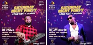 BBNaija Live Saturday Night Party 26 September 2021 - DJs Swizz & Jaysmyth