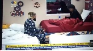 BBNaija Whitemoney and Angel in Deep Conversation About Life