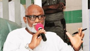 Rotimi Akeredolu Calls for Amendment of Governance Process in Nigeria