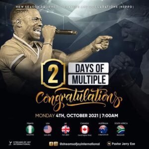 Live NSPPD Jerry Eze Prophetic Prayers 4 October 2021 - Multiple Congrats