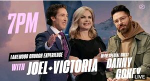 Joel Osteen Live Saturday Service Today at Lakewood Church
