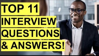 Top 11 Job Interview Questions and Answers - Video