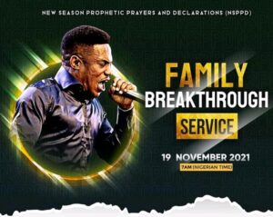 NSPPD Live Morning Prayers 19 November 2021 | Family Healing
