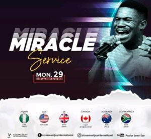 NSPPD Live Stream Today 29 November 2021 | Miracle Service