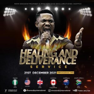 Jerry Eze Morning Prayers 21st December 2021 | Healing & Deliverance Service