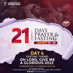 Jerry Eze 21 Days Fasting and Prayers 13 January 2022 | Day 4 Prayer Points