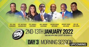 COZA 12 Days of Glory 4 January 2022 | Morning Session Day 3 