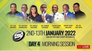 COZA 12 Days of Glory 5 January 2022 | Morning Session Day 4