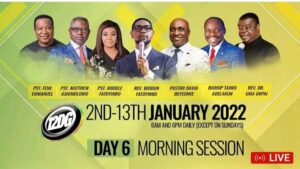 COZA 12 Days of Glory 7 January 2022 | Morning Session Day 6