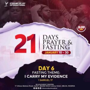 Jerry Eze 21 Days Fasting and Prayers 15 January 2022 | Day 6 Prayer Points
