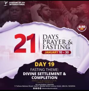 Fasting and Prayers Jerry Eze Live Service Day 19 | 28 January 2022
