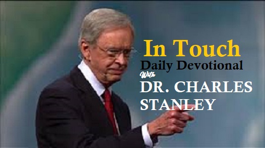 In Touch Ministries Devotional Today 24 August 2022 | Charles Stanley Titled The Power of the Cross