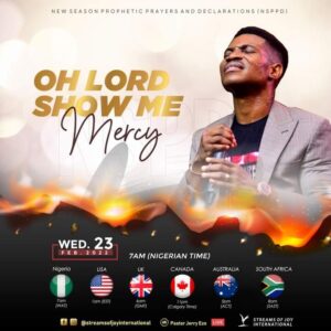 NSPPD Live Stream Jerry Eze 23 February 2022 | Show Mercy