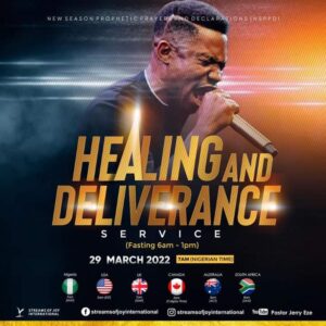 NSPPD Tuesday Live Stream 29 March 2022 | Healing Service