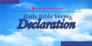 Daily Bible Verse With Declaration 10 April 2022 || Romans 16:25