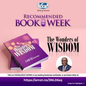 David Ibiyeomie Releases New Book Wonders of Wisdom, See Book Review