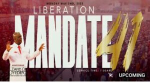 Winners' Chapel Celebrates Liberation Mandate at 41 || Watch Live Streaming Here