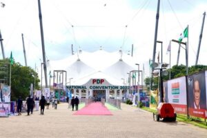 Tight Security As PDP Presidential Primary Holds In Abuja - Photo News