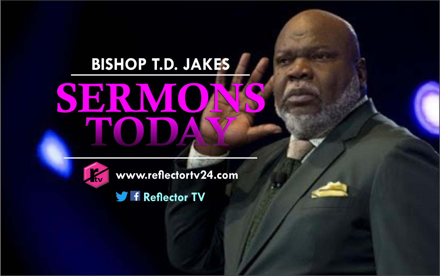 Bishop TD Jakes Sermons Today 25 July 2022 titled In The Lake Alone