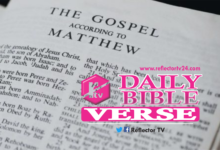 Devotional Bible Verse for Thursday 25th April 2024 From Luke 18:1