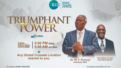 Global Crusade With Kumuyi 30 August 2022 Theme Triumphant Power - Day 6