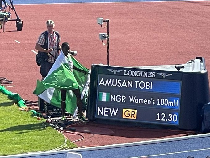 Tobi Amusan Sets New Commonwealth Record in 100m Women Hurdle