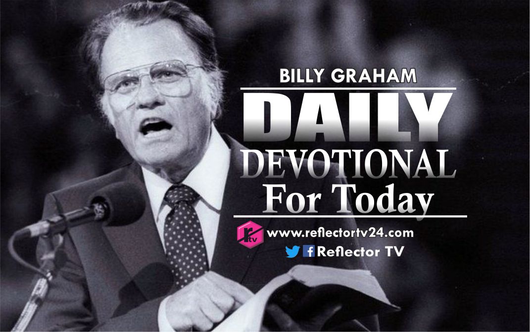 Billy Graham Daily Devotional 28 October 2022 for Today