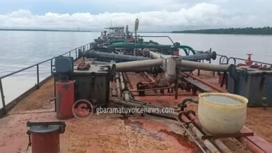 PHOTOS: Tompolo’s Security Outfit Intercepts Vessel Loaded With Crude Oil
