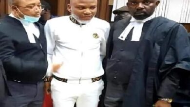 Court frees IPOB's Nnamdi Kanu, Strikes Out FG's Charges || Photo Story
