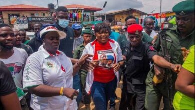 Photostory: Funke Akindele Begins Campaigns In Alimosho, Lagos