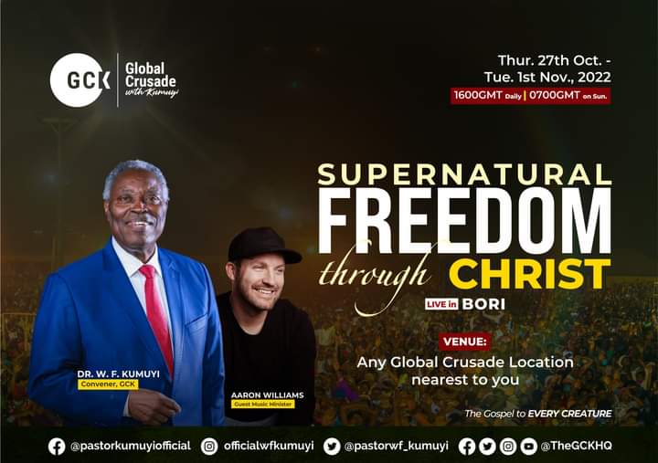Deeper Life Bible Church GCK 31 October 2022 || Supernatural Freedom - Day 5