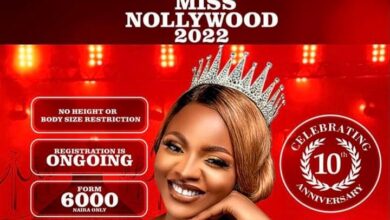 Miss Nollywood Beauty Pageant Begins Sales of Audition Form, Set for 10th Edition