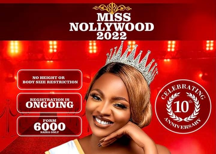 Miss Nollywood Beauty Pageant Begins Sales of Audition Form, Set for 10th Edition