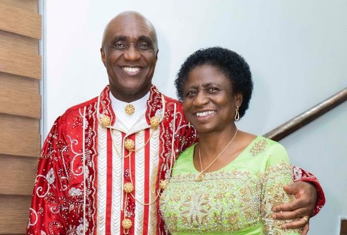 David Ibiyeomie Share Lovely Pictures His Wife on Christmas Day