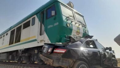 Train Crushes Driver, Car In Abuja on Thursday