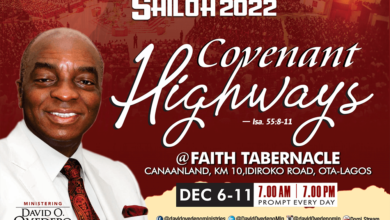 Shiloh 2022 Impartation Service 10 December At Winner's Chapel Faith Tabernacle || Day 5