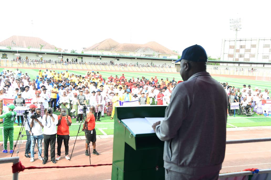 Governor Diri Declares Open Bayelsa Maiden Sports Festival In Yenagoa