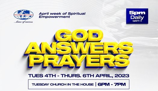 5 April 2023 - David Ibiyeomie WOSE Today Salvation Ministries