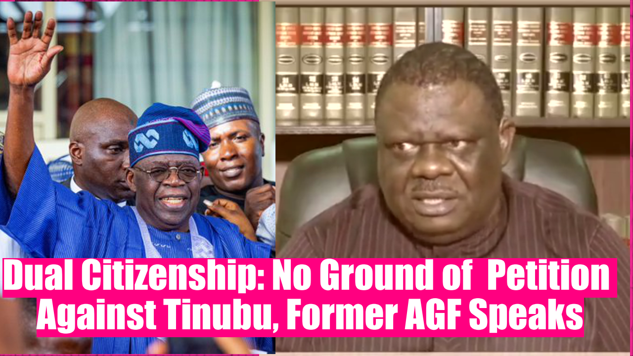 Dual Citizenship Cannot Be Ground For Petition Against Tinubu, Says Former AGF