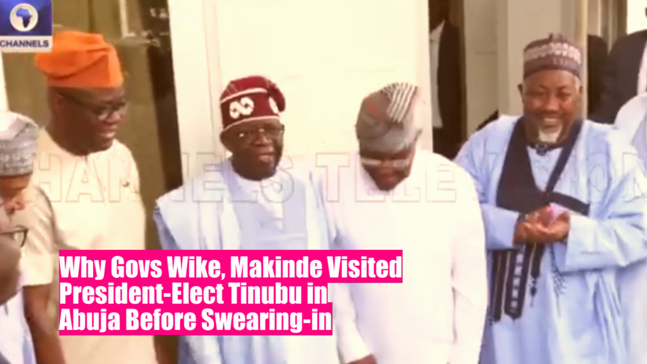 Why Wike, Makinde Visited President-Elect, Bola Tinubu in Abuja