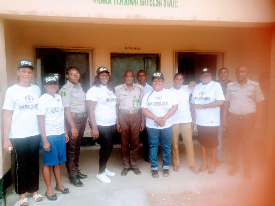 ENWAF Visits Okaka Correctional Centre in Bayelsa State, Displays Compassion