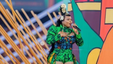 Yemi Alade Spectacular Outfit for AFCON 2023 Opening Ceremony in Abidjan
