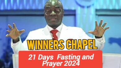 Winners Chapel 21 Days Fasting and Prayer Points Day 20 | 27 January 2024