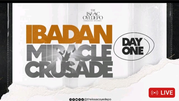 Ibadan Miracle Crusade With Isaac Oyedepo 22 February 2024 - Day 1