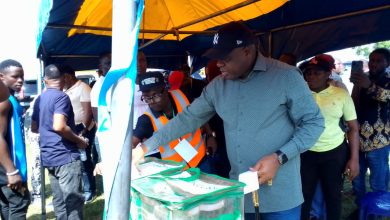 Douye Diri Votes in Local Government Elections in Bayelsa