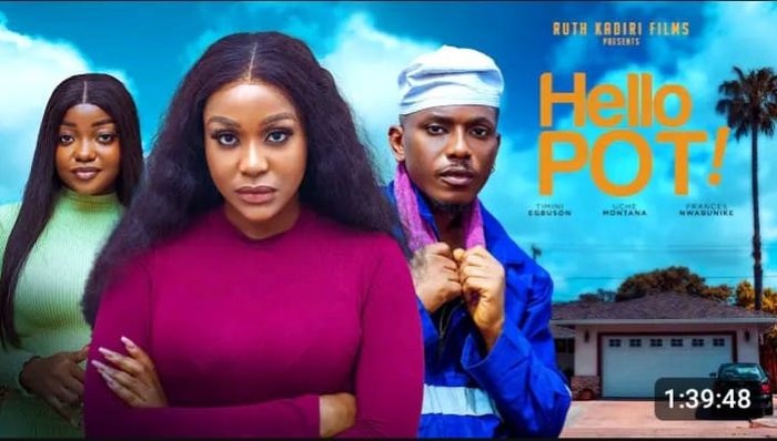 Ruth Kadiri Releases New Movie 'Hello Pot', Stars Timini Egbuson, Uche Montana