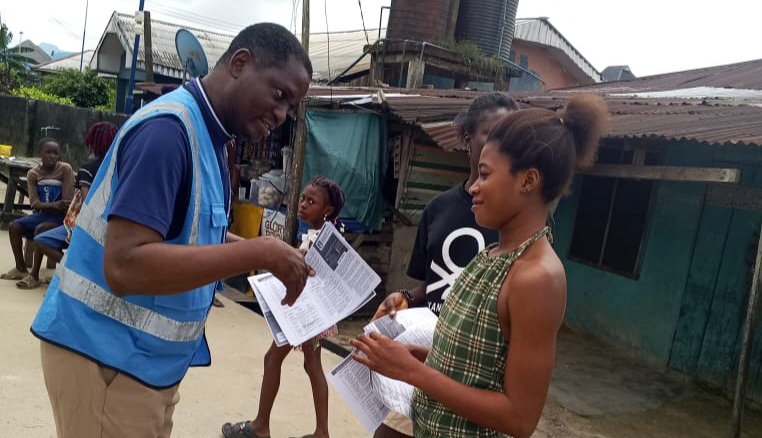 NAPTIP Bayelsa Command Intensifies Street to Street Sensitization in Swali