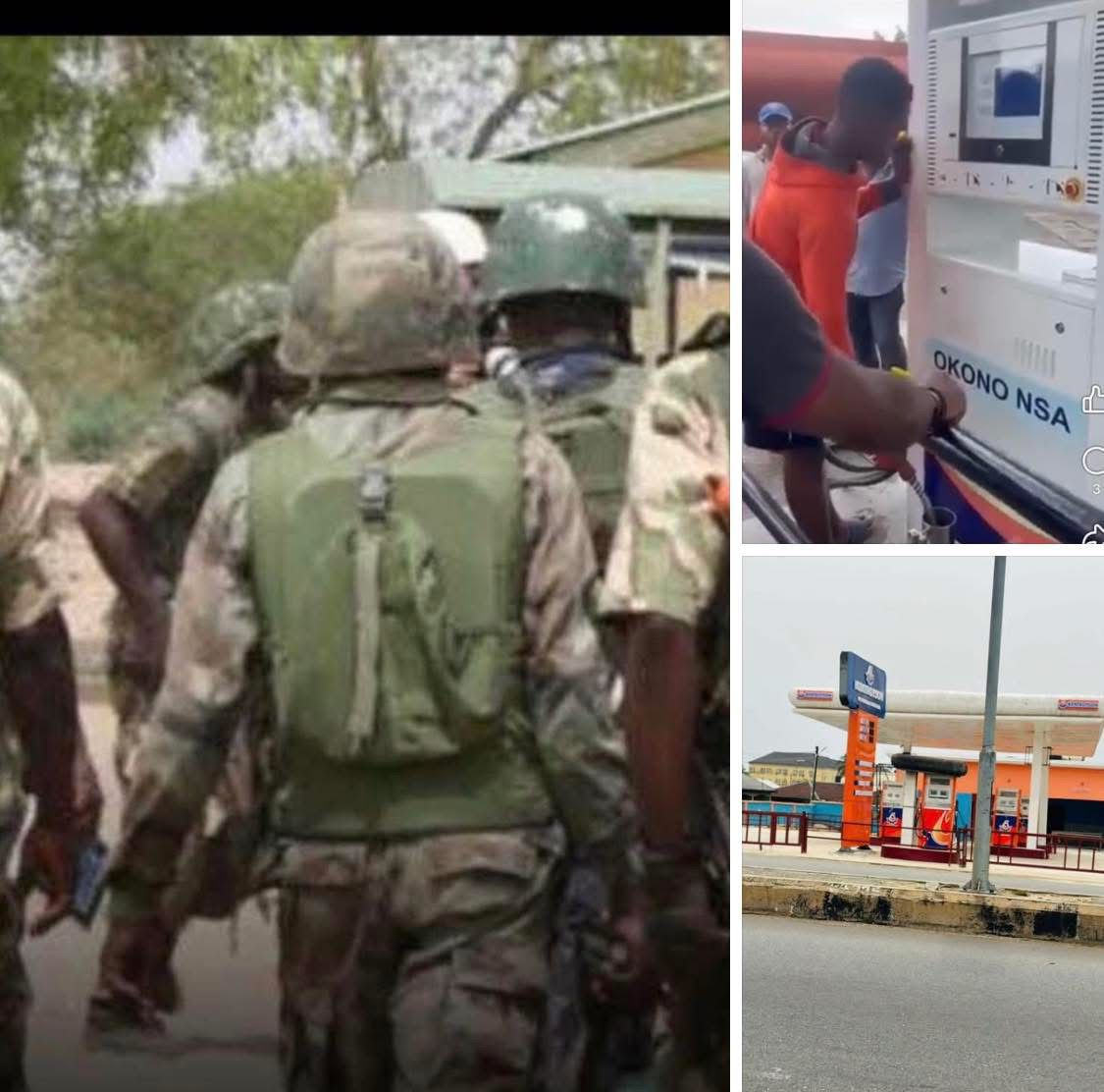 Delta Filling Station Shutdown: Nigerian Army Personnels in Massive Extortion Plot, Brutalize, Threats Manager