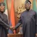 Emergency Rule: Tinubu Meets Rivers State Sole Administrator, Vice Admiral Ibas, in Abuja