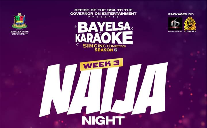 Bayelsa Karaoke Singing Competition Season 5 Week Three Premieres Tonight at 7pm Bayelsa Karaoke Singing Competition Season 5 Week Three Premieres Tonight at 7pm